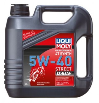 Liqui Moly Motorbike Synth 4T SAE 5W-40 Street Race